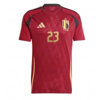 Belgicko Arthur Vermeeren #23 Domáci futbalový dres ME 2024 Krátky Rukáv